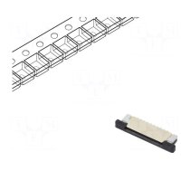Connector: FFC/FPC | PIN: 10 | F52Q | 500mA | 50V | horizontal | SMT | 1mm