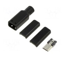 Connector: USB B micro | plug | male | straight