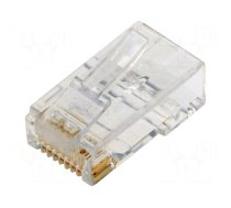 Connector: RJ45 | plug | PIN: 8 | Cat 6 | unshielded | 8p8c | for cable