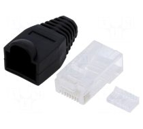 Plug | RJ45 | PIN: 8 | Cat: 6 | with protection,unshielded | Layout: 8p8c