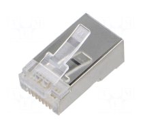 Connector: RJ45 | plug | PIN: 8 | Cat 6a | unshielded | 8p8c | for cable