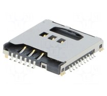 Connector: for cards | SD Micro,SIM | SIM + Micro SD | SMT