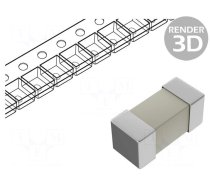 Fuse: fuse | ceramic | 10A | 350VAC | 60VDC | quick blow | SMD | 2410