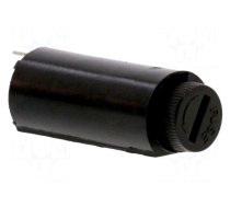 Fuse holder | THT | 5x20mm | 10A | thermoplastic | UL94V-0 | Pitch: 10mm