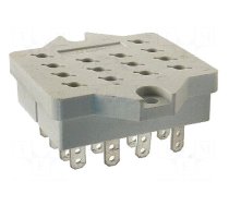 Socket | PIN: 14 | 10A | 250VAC | Mounting: PCB | Leads: for soldering