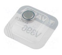 Battery: silver | coin,SR59 | 1.55V | 27mAh | Ø7.9x2.6mm | 1pcs.