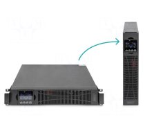 Power supply: UPS | 2kW | 2kVA | 208/220/230/240V | RACK | 9Ah | 40÷70Hz