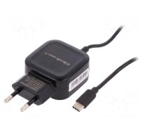 Power supply: switched-mode | 5VDC | 3.4A | Out: USB,USB C | 17W