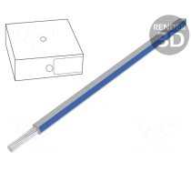 Wire | ÖLFLEX® WIRE MS 2.1 | stranded | Cu | 1mm2 | PVC | white-blue