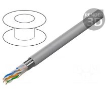 Wire | Cablexpert | F/UTP | Cat 6 | 4x2x24AWG | CCA | wire | PVC | grey | 305m