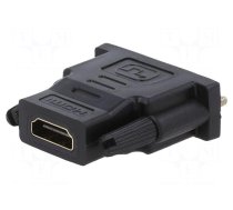 Adapter | DVI-D (18+1) plug,HDMI socket | black