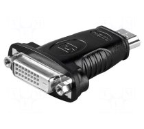 Adapter | DVI-D (24+1) socket,HDMI plug | Colour: black