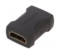 Adapter | HDMI socket,both sides | HDMI 1.4 | black