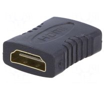 Adapter | HDMI 1.4 | HDMI socket,both sides | Colour: black