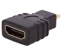 Adapter | HDMI socket,HDMI micro plug | Colour: black