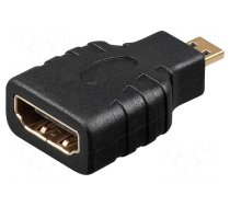 Adapter | HDMI socket,HDMI micro plug | Colour: black