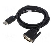 Cable | DisplayPort plug,DVI-D (24+1) plug | DisplayPort 1.1