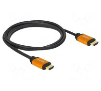 Cable | HDMI plug,both sides | HDMI 2.1 | Len: 1.5m | black | 48Gbps
