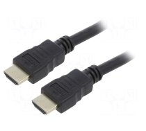 Cable | HDMI plug,both sides | PVC | 7.5m | black | 28AWG | Core: Cu