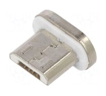 Adapter | Cablexpert | magnetic,USB 2.0 | USB B micro plug