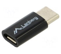 Adapter | OTG,USB 2.0 | USB B micro socket,USB C plug | ABS