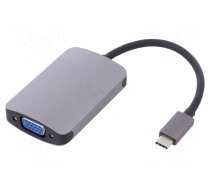 Adapter | USB 3.1 | D-Sub 15pin HD socket,HDMI socket,USB C plug