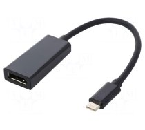 Adapter | USB 3.1 | DisplayPort socket,USB C plug | 0.23m
