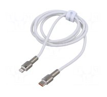 Cable | High Speed,USB 2.0 | Apple Lightning plug,USB C plug | 1m