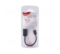 Cable | Cablexpert | OTG,USB 2.0 | USB A socket,USB C plug | 0.2m