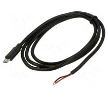 Cable | service | cables,USB B micro plug | 1m | black | 10W | 2A | 5V