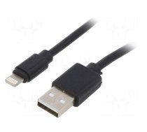 Cable | Cablexpert | USB 2.0 | Apple Lightning plug,USB A plug | 1m