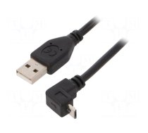 Cable | Cablexpert | USB 2.0 | USB A plug,USB B micro plug angle
