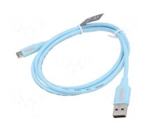 Cable | USB 2.0 | USB A plug,USB B micro plug | nickel plated | 1m