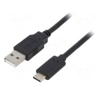 Cable | Cablexpert | USB 2.0 | USB A plug,USB C plug | gold-plated