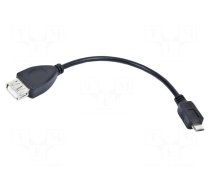 Cable | USB 2.0 | USB A socket,USB B micro plug | nickel plated