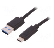 Cable | USB 3.0 | USB A plug,USB C plug | 1.5m