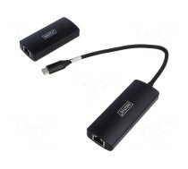 HDMI extender | 4K,DTS-HD,HDCP 2.3,HDR,LPCM | aluminium | Cat 6