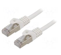 Patch cord | F/UTP | Cat 6 | RJ45 plug | stranded | CCA | 0.25m | PVC