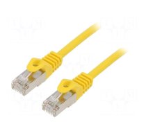 Patch cord | F/UTP | Cat 6 | RJ45 plug | stranded | CCA | 0.25m | PVC