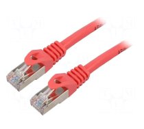 Patch cord | F/UTP | Cat 6 | RJ45 plug,both sides | stranded | CCA
