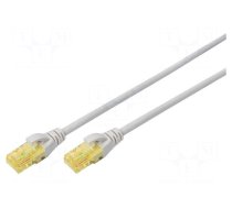 Patch cord | U/UTP | Cat 6a | RJ45 plug,both sides | 10m | stranded | Cu