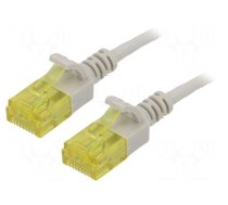 Patch cord | U/UTP | Cat 6a | RJ45 plug,both sides | stranded | Cu | 10m