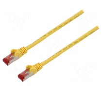 Patch cord | S/FTP | Cat 6 | RJ45 plug,both sides | stranded | CCA | 1m