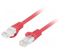 Patch cord | U/UTP | Cat 6 | RJ45 plug,both sides | stranded | Cu | LSZH