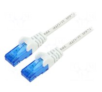 Patch cord | U/UTP | Cat 6a | RJ45 plug,both sides | stranded | Cu