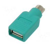 Adapter USB-PS2 | PS/2 plug,USB A socket