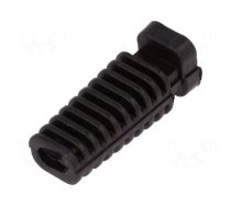 Strain relief | black | Panel thick: max.3.4mm | L: 25mm