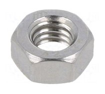 Nut | hexagonal | M6 | 1 | A2 stainless steel | H: 5mm | 10mm | DIN 934
