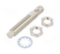 Sensor: inductive | OUT: NPN / NO | 0÷8mm | 10÷30VDC | M12 | IP67 | 200mA