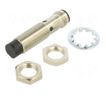 Sensor: inductive | OUT: PNP / NC | 0÷5mm | 10÷30VDC | M12 | IP67 | brass